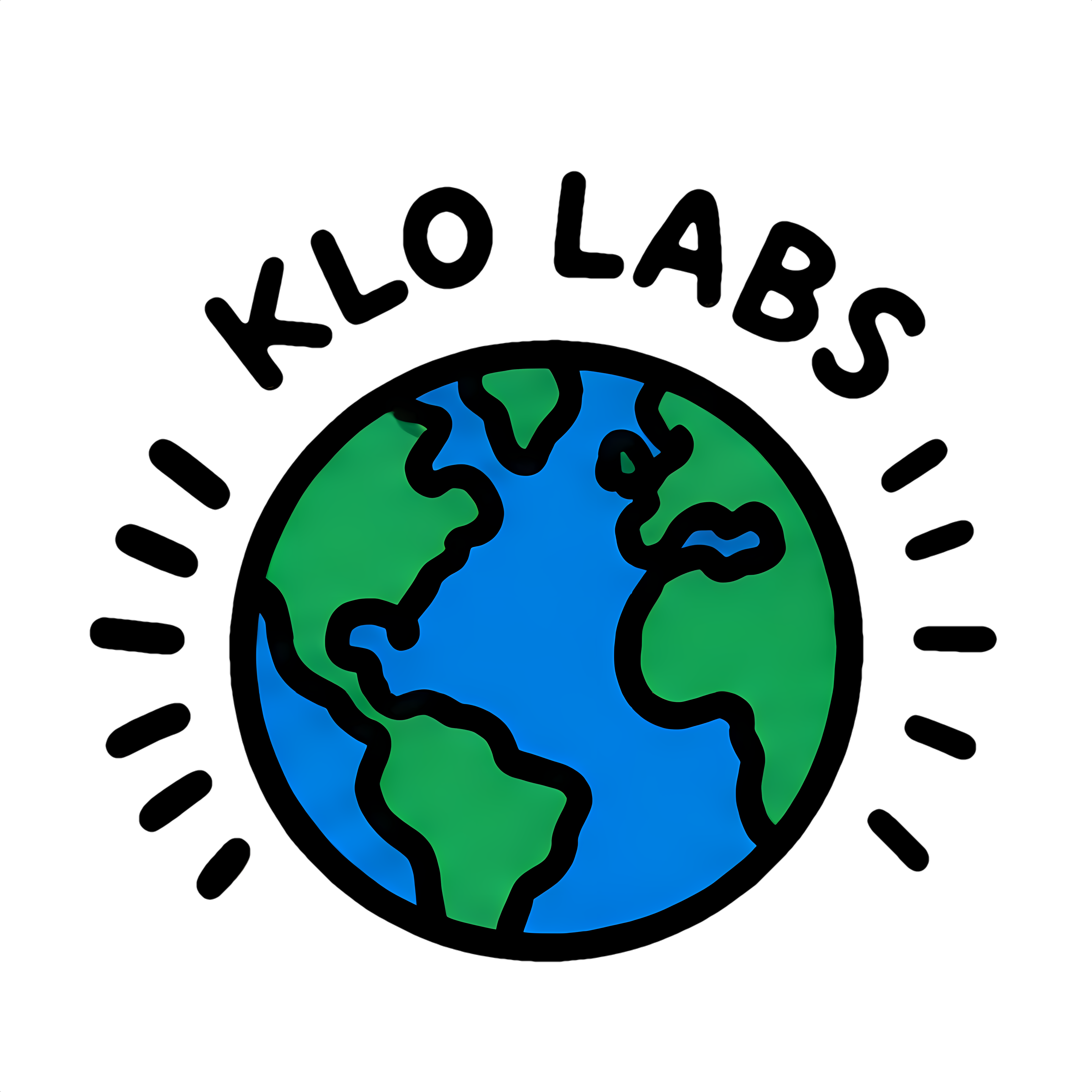KLO Labs Earth logo